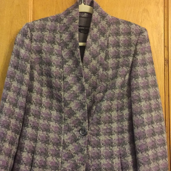 SOLD-100% Wool Pea Coat. Like new! - Picture 3 of 5